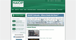 Desktop Screenshot of naiop-colorado.org