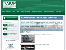 Tablet Screenshot of naiop-colorado.org